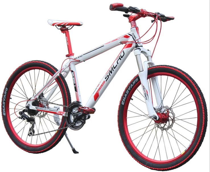 

26 Inch Mountain Bike 3x9 Speed Bicycles with Suspension Disc Brake Aluminum Adult MTB Bike