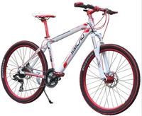 26 inch mountain bike 3x9 speed bicycles with suspension disc brake aluminum adult mtb bike