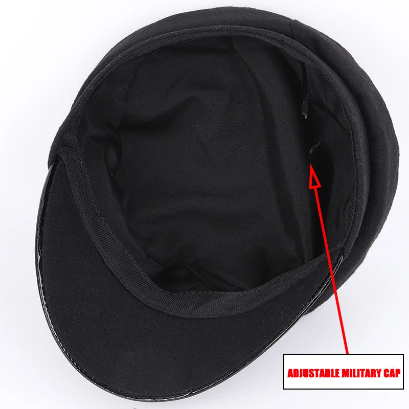 Хепберн бренд для мужчин и женщин Военная Кепка вышивка хлопок восьмиугольная