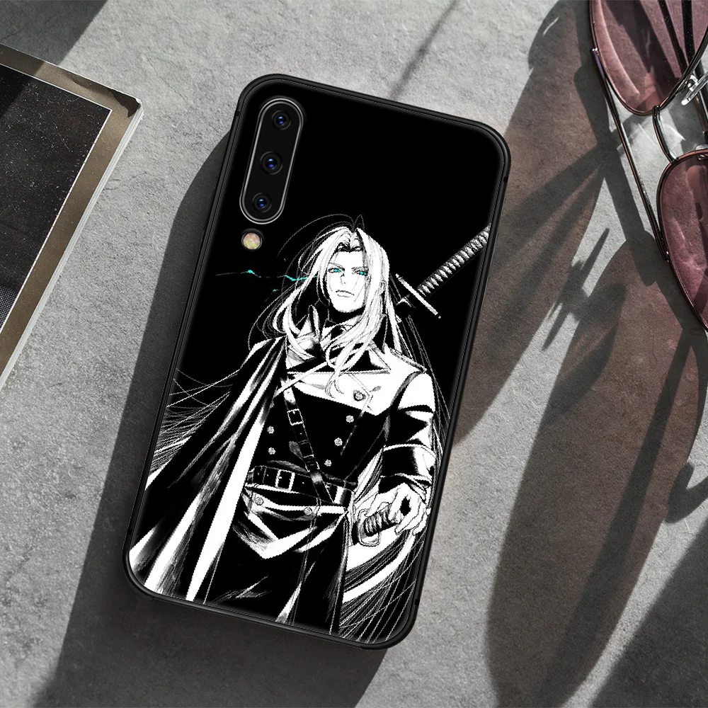 

Final Fantasy Sephiroth Phone Case Cover For Samsung Galaxy A10 A11 A20 E A21 A21S A30 A40 A41 A50 A51 A70 A71 A81 black Back