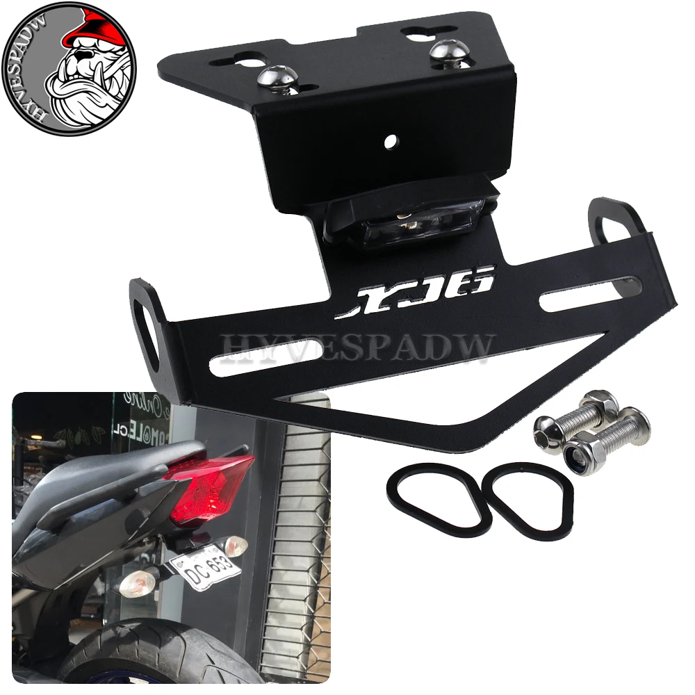 Держатель номерного знака светодиодный светильник для YAMAHA XJ6/отверстие/F XJ6N XJ6F XJ6S