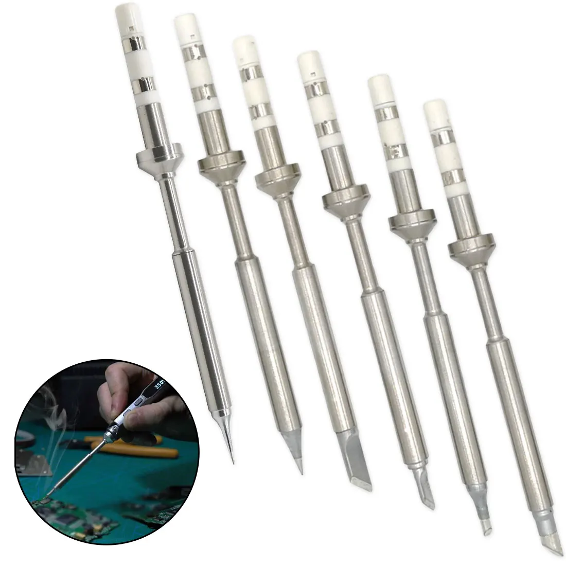 Quicko TS100 Soldering Iron tips Lead Free Replacement Various models of Tip Electric K KU I D24 BC2 | Инструменты