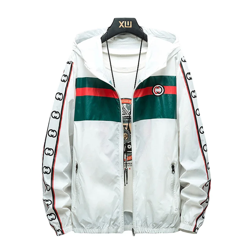 

European Station Summer Ultrathin Coat Smart Guy Thin Jacket Men's Korean-Style Trendy Hooded Men's Sun Protection Clothing