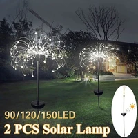 outdoor dandelion lamp solar lawn lamp 90120150 led creative holiday lighting christmas decorations for home lawn garden