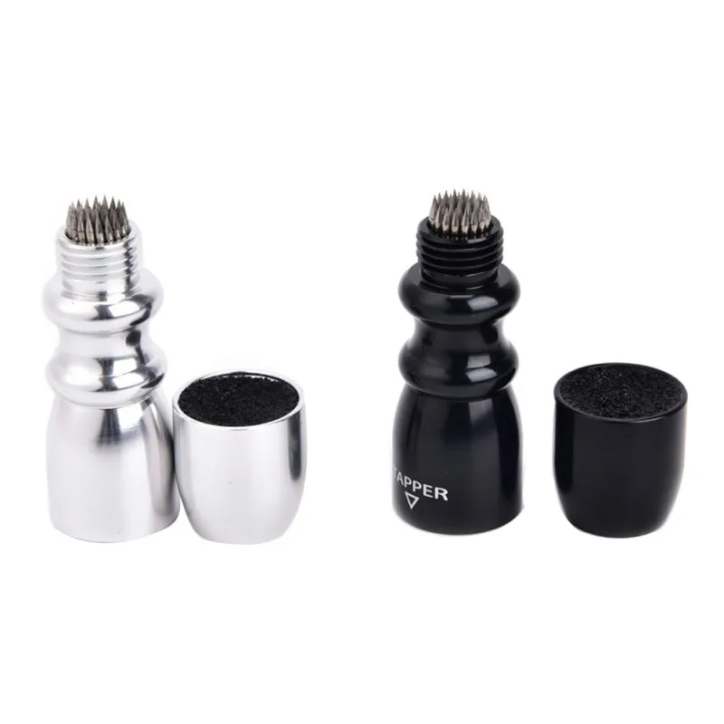 Cue Stick Shaper Scuffer Tapper/Tip Prick For Snooker Accessories 3 In 1 Cone-shape Pool Tapper Billiard Ball blac | Спорт и