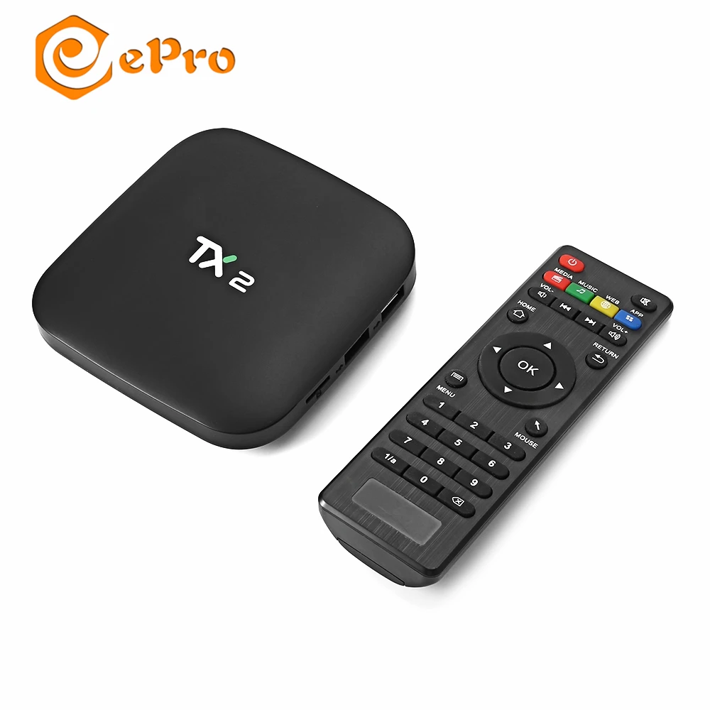 Android 6,0 TX2 R2 ТВ приставка RK3229 Penta Core 2GB 16GB 4K 2,4G wifi TX2 R2 Smart Box HD2.0 BT2.1 медиаплеер TX2 R2 Установочная коробка