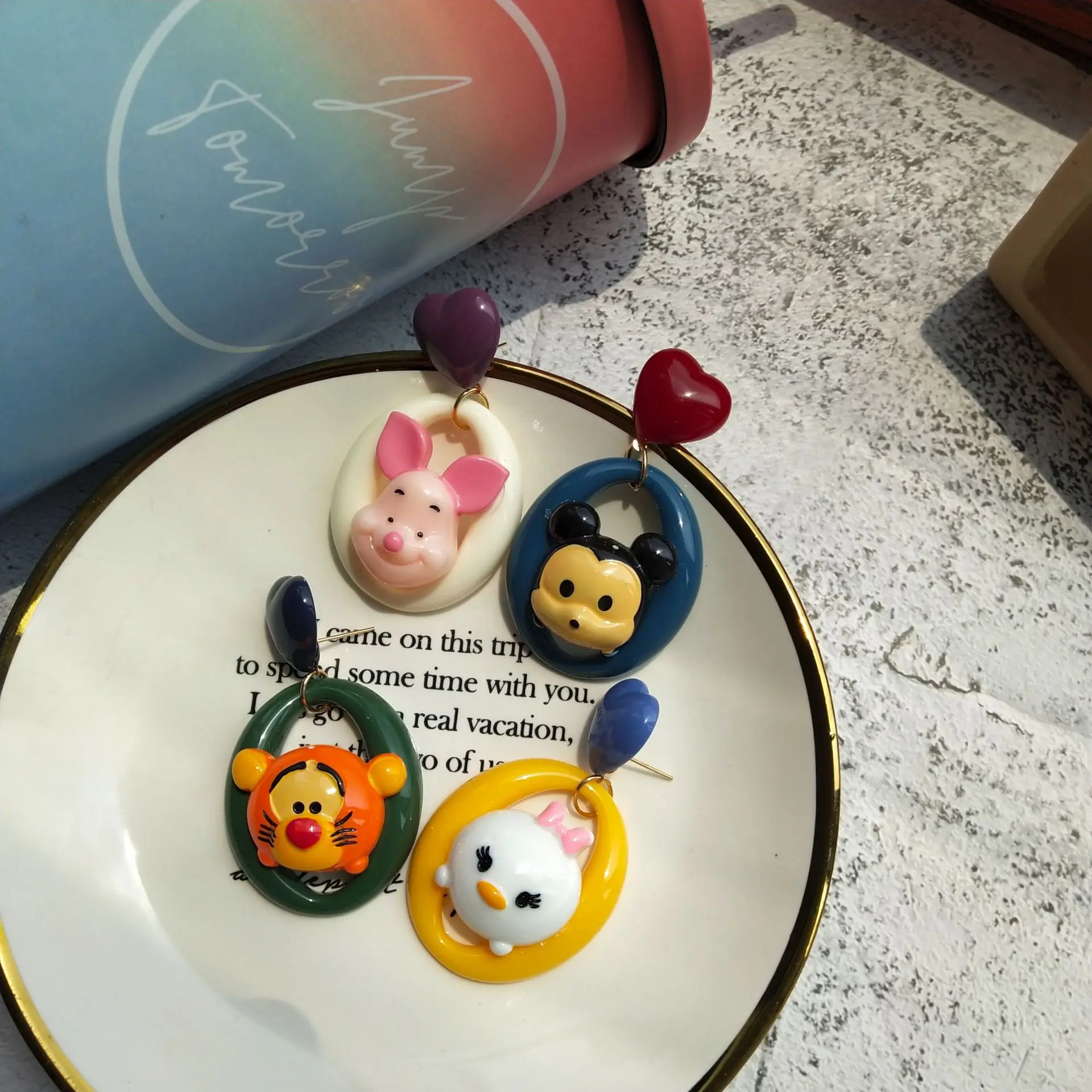 Оптовая продажа новинка 2020 висячие серьги в виде животных для женщин ручная