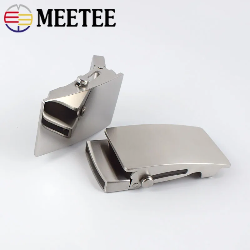 Meetee 1 шт. 36 мм/39 мм нержавеющая сталь ролик Беззубик мужской ремень пряжка