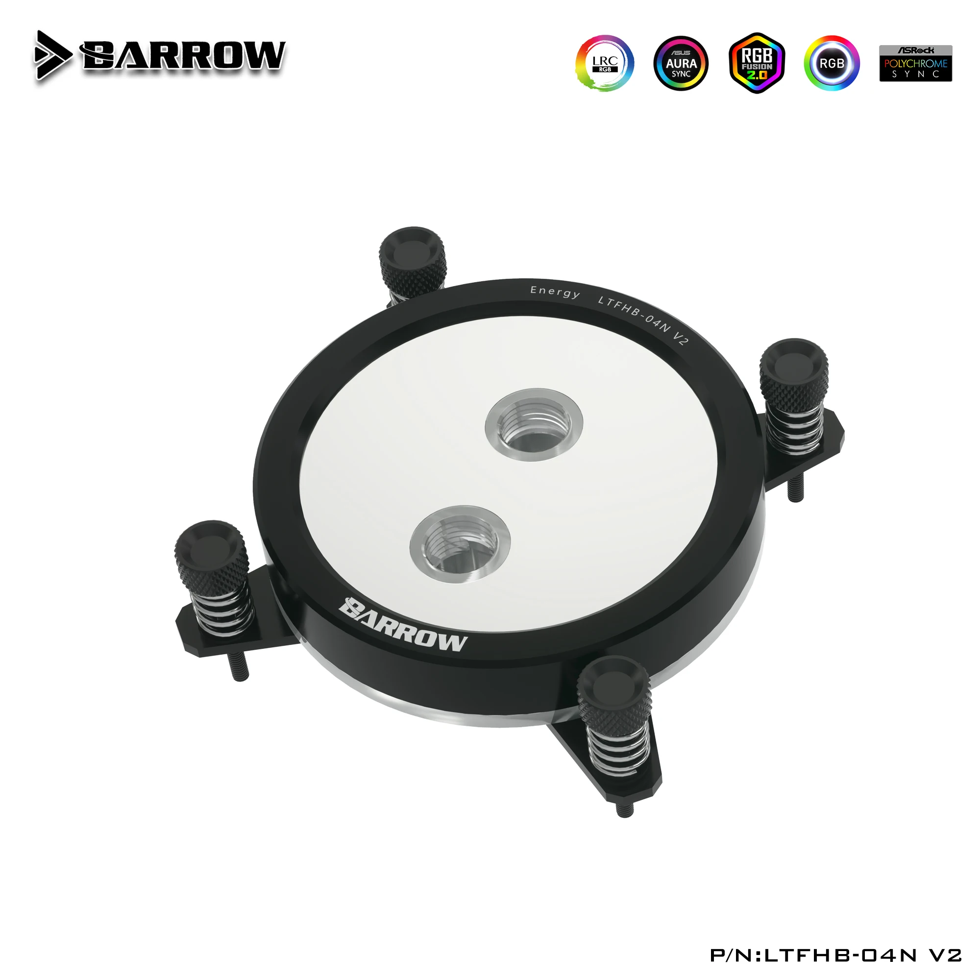Barrow CPU Water Cooling Block for Intel 115x 1700 5V 3Pin A-RGB MOBO AURA SYNC Colorful Radiator LTFHB-04N V2 | Компьютеры и офис