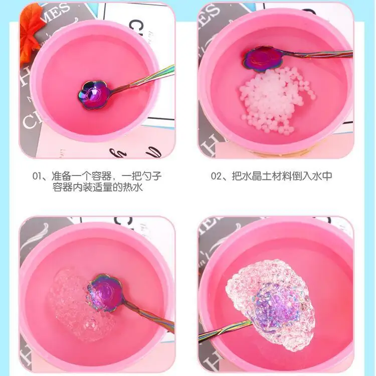 Кристаллическая почва 20 г Мягкая при нагревании прозрачная охлаждении