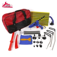 auto body paintless dent removal tools kit glue gun rod whale tail for car hail damage and door dings repair