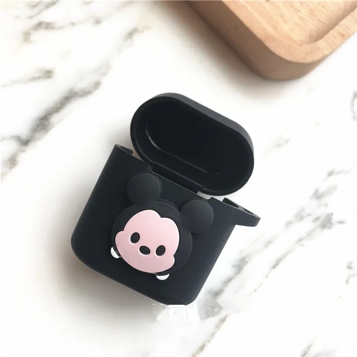 Мягкий силиконовый наушник с героями мультфильмов для Honor FlyPods/FlyPods Pro/huawei FreeBuds 2 Pro