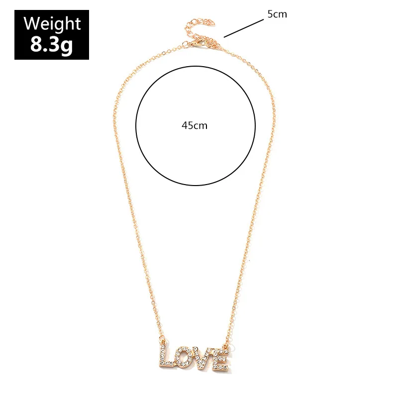 Модное блестящее ожерелье с кулоном в виде сердца из циркония для женщин золотой