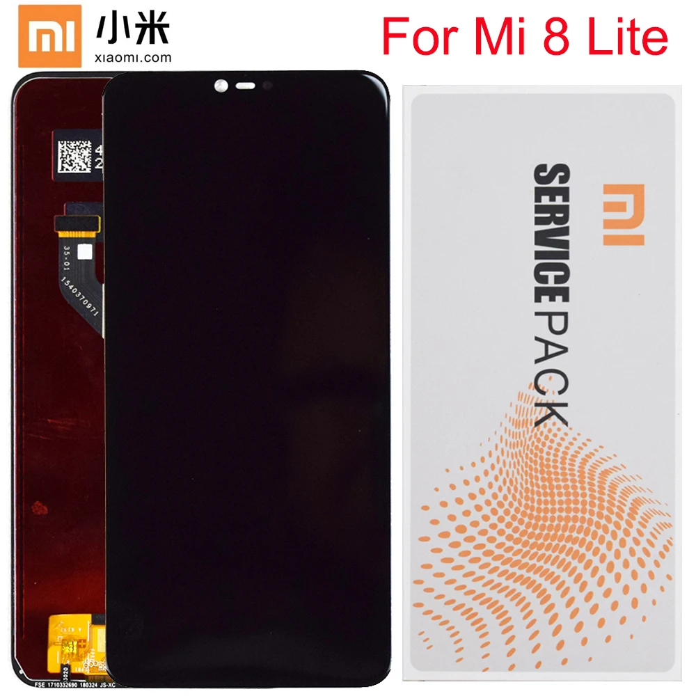 ЖК-дисплей для XiaoMi Mi 8 lite mi8 Youth 6 26 дюйма сенсорный экран дигитайзер в сборе замена |