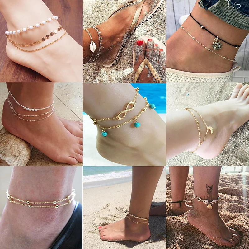 Женские винтажные браслеты FENGLI с подвеской в виде морской звезды новые каменными