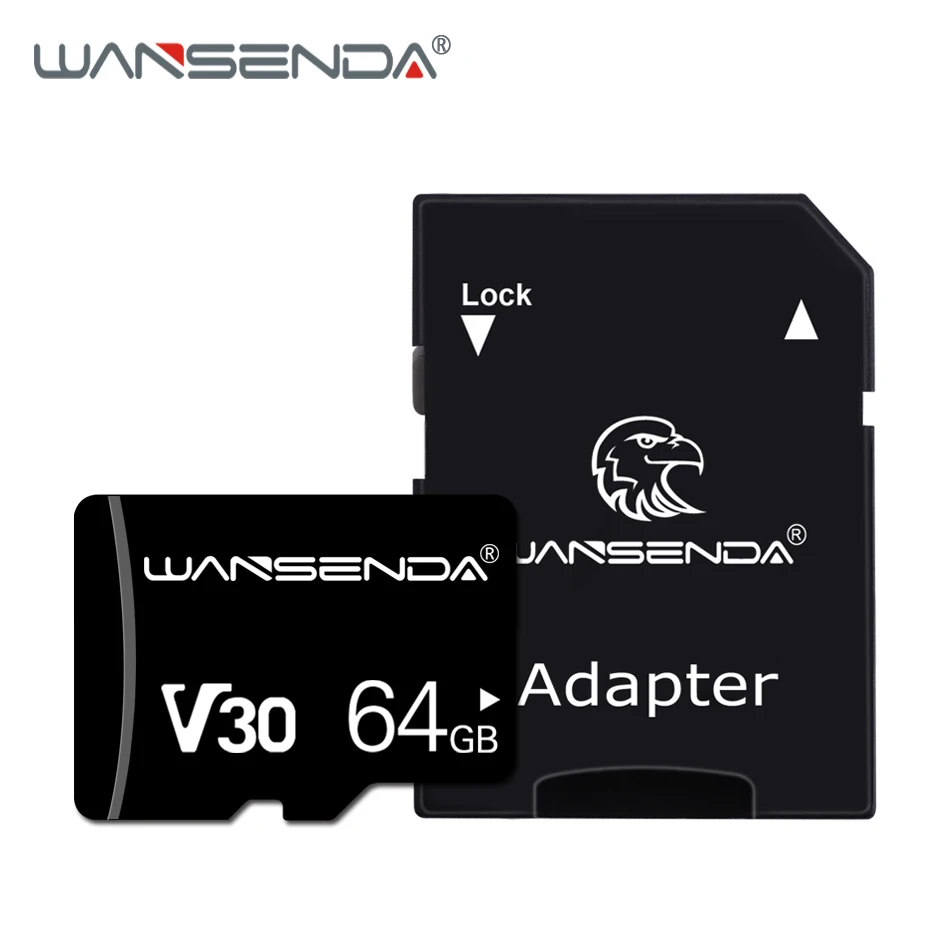 

Brand new Wansenda memory Card 128GB 64GB 32GB 16GB 8GB 4GB TF Card high quality Mini card with card adapter
