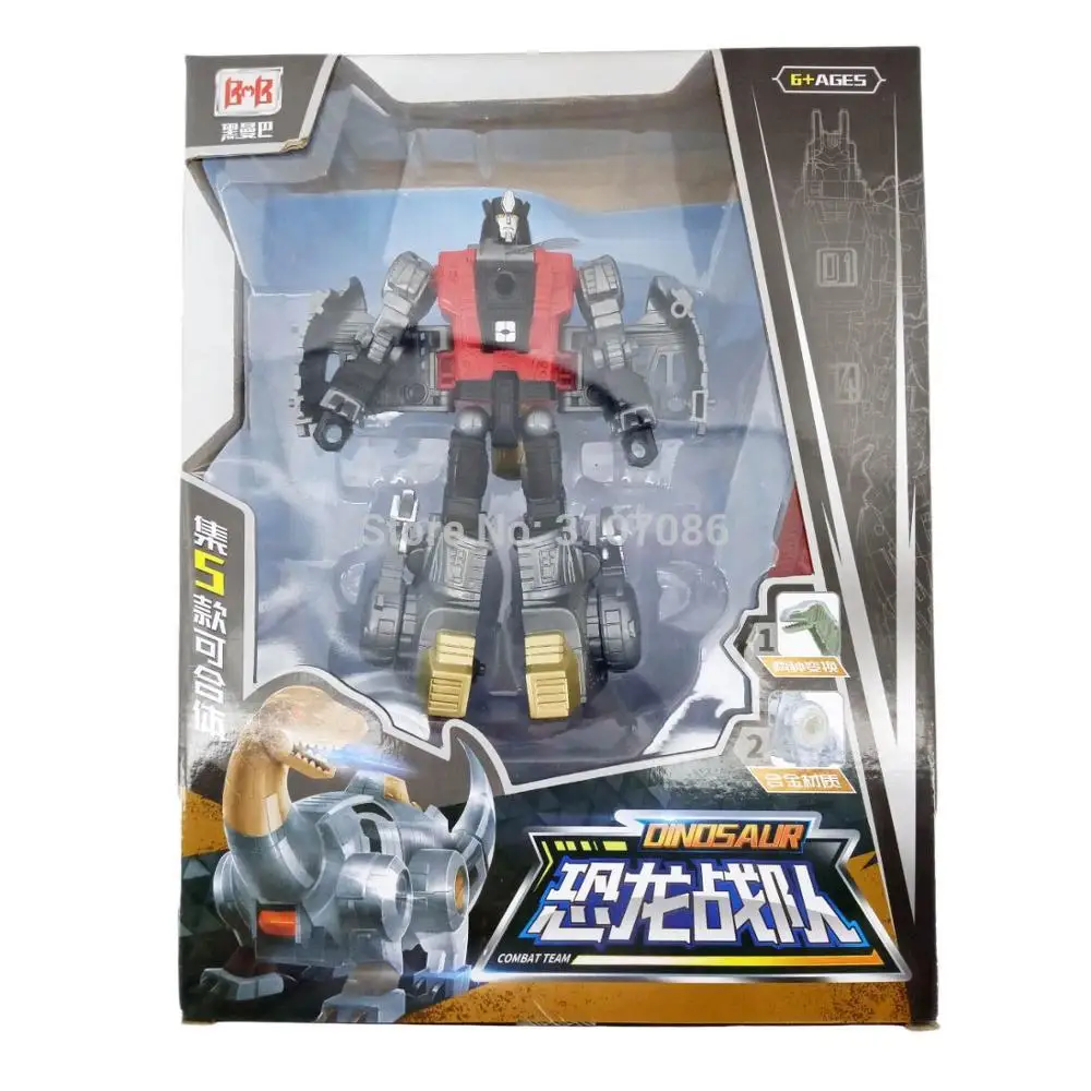 BMB трансформация Dinoking Volcanicus Grimlock Slag Sludge Snarl Swoop slash Dinobots 5в1 сплав фигурка робота игрушки