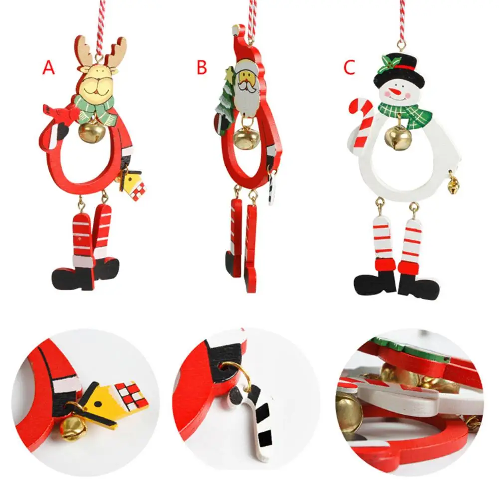 Инновационный цветной принт с гравировкой Рождественская елка висячие