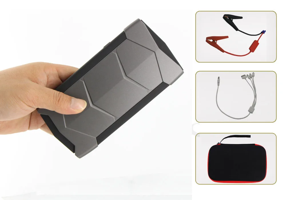 Портативное аварийное автомобильное пусковое устройство 12 В зарядное внешний