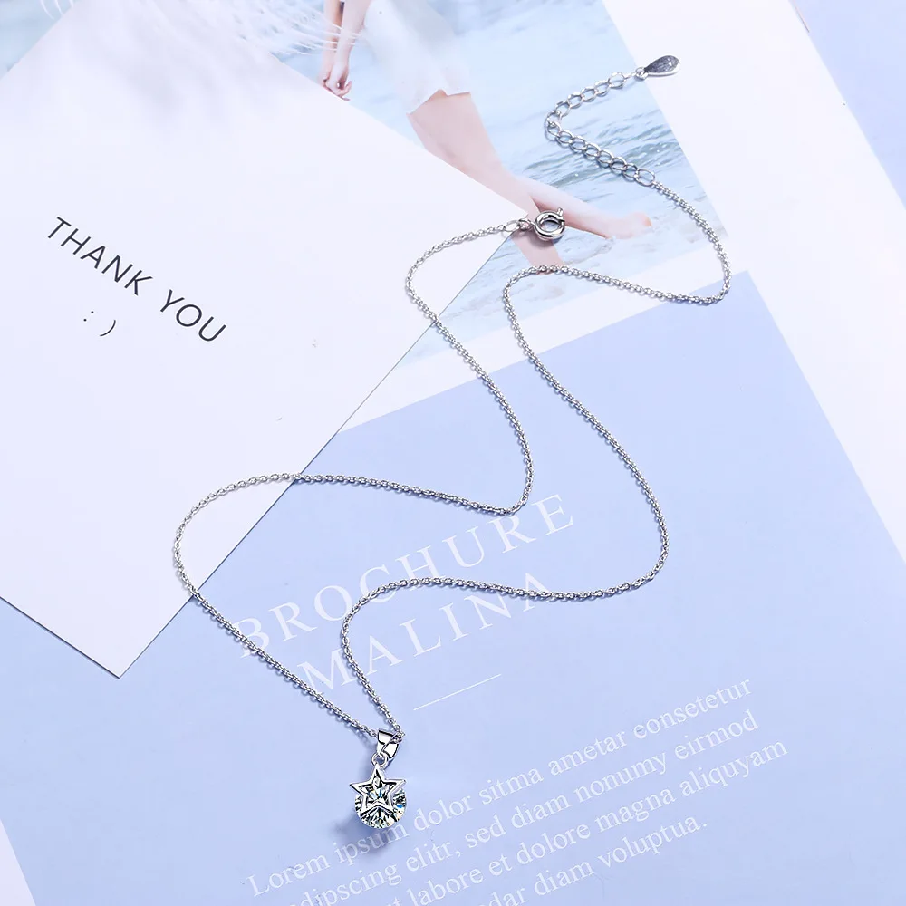 Модные ювелирные изделия из стерлингового серебра 925 пробы чокер в стиле бохо со