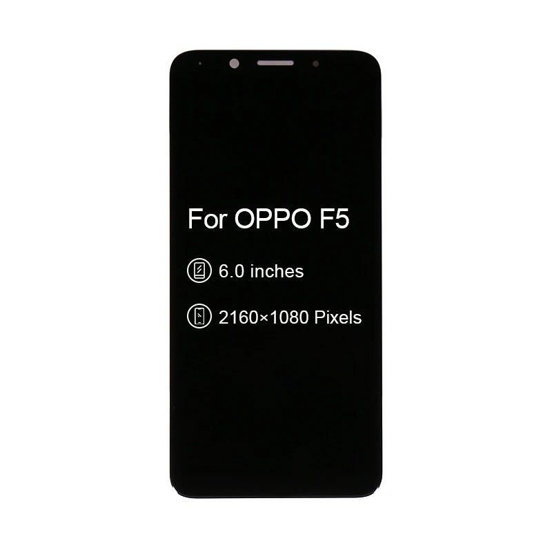 Оригинальное качество для Oppo F5 Youth A73 Полный ЖК дисплей + фотография с рамкой