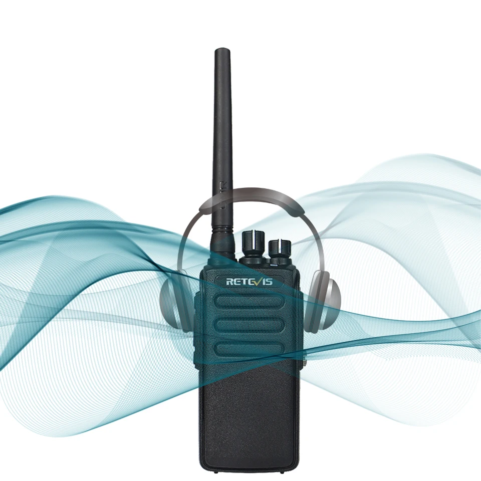 5 шт. DMR RETEVIS RT81 10 Вт IP67 Пылезащитная Водонепроницаемая рация 32CH UHF шифрование Профессиональное двухстороннее радио+ 5 шт микрофон