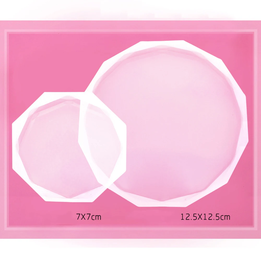 Новый круглый поднос силиконовая форма подсвечник ремесла ароматический