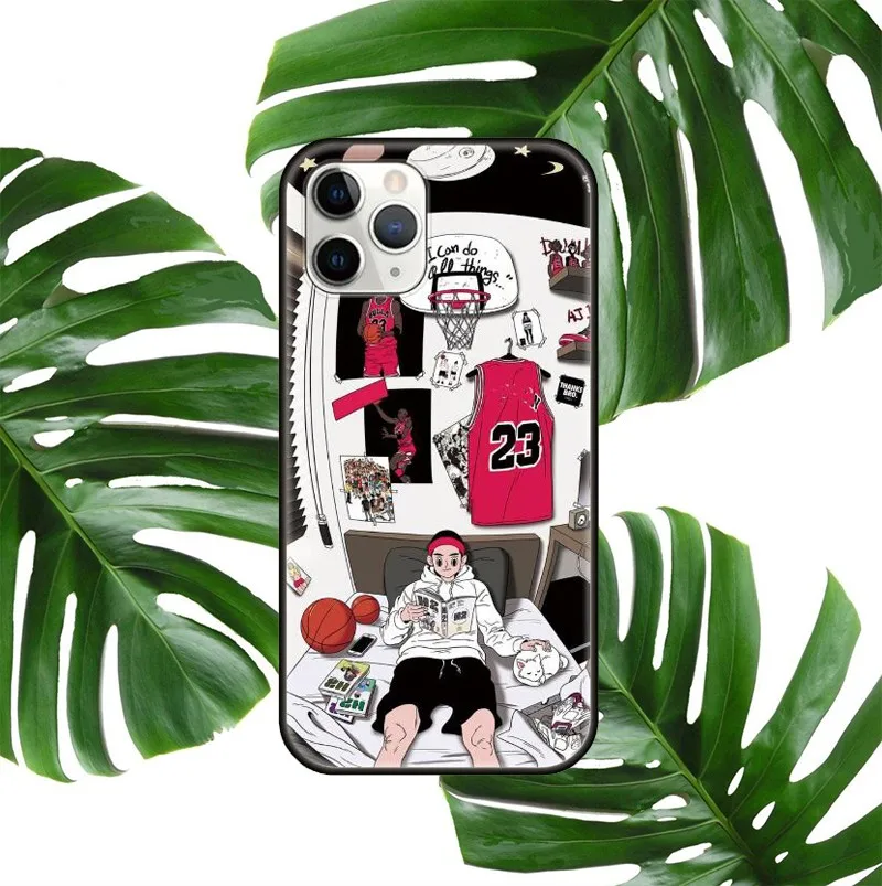 Basketball shoes soft case for iphone 13 12 mini 11 pro x xs max xr 8 7 plus SE 2 silicone phone cover Sports coque funda capa