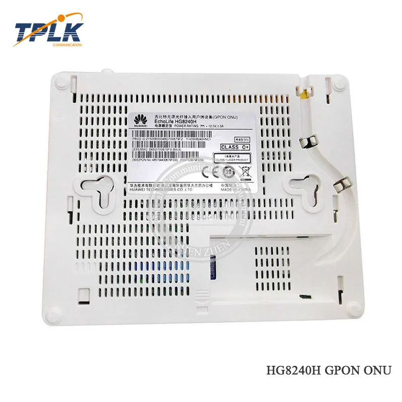 Горячая Распродажа Оригинальный Новый Хуа Вэй HG8240H GPON ONU ONT английский Настройка