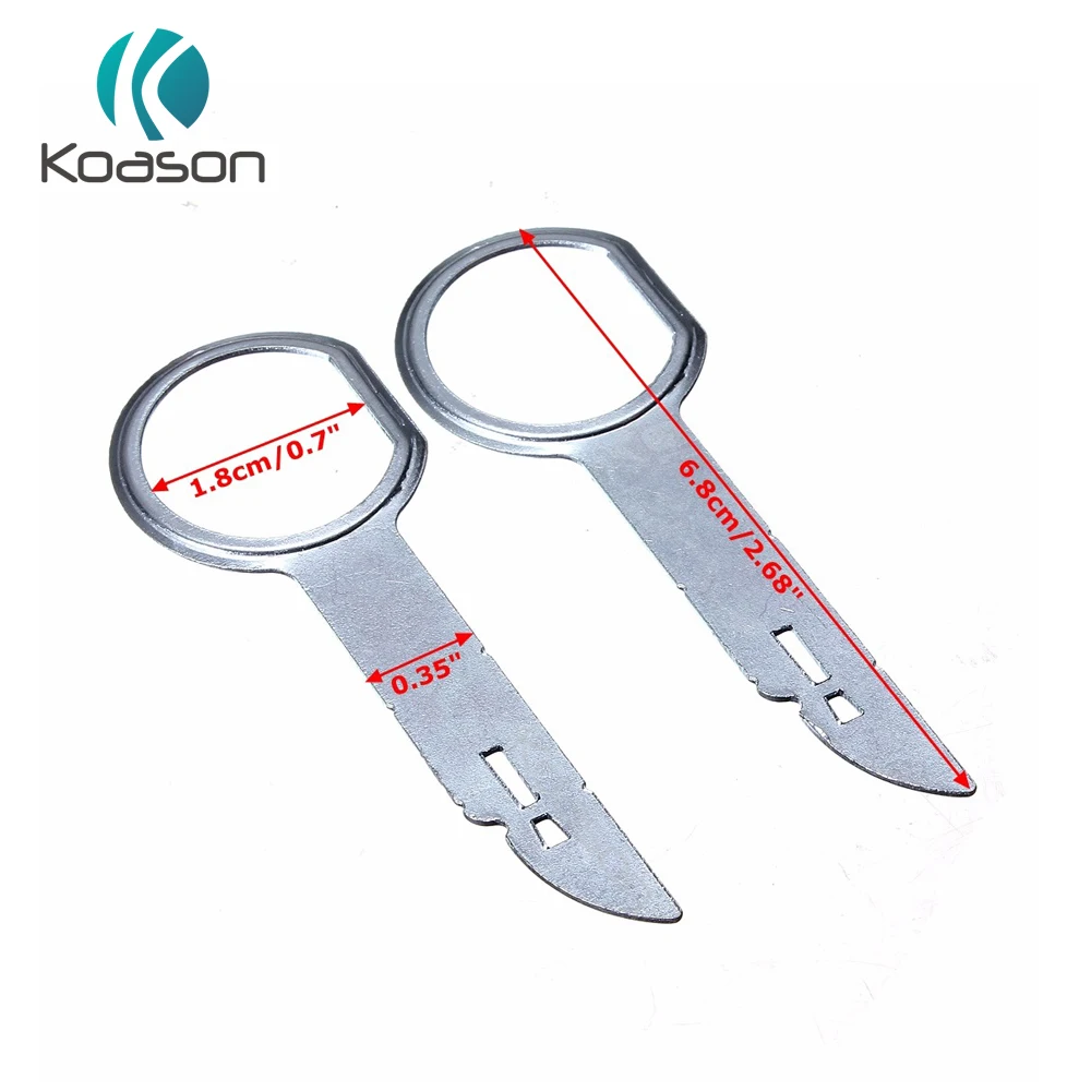 1 комплект автомобильный радиоприемник набор ключей для удаления звука стерео Dash