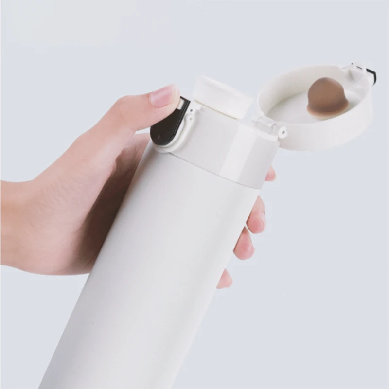 450 мл сохраняющая тепло чашка бутылка для воды Дисплей температуры Вакуумная USB