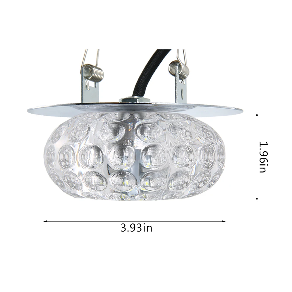 5 Вт Хрустальный светодиодный потолочный светильник для коридора гостиной