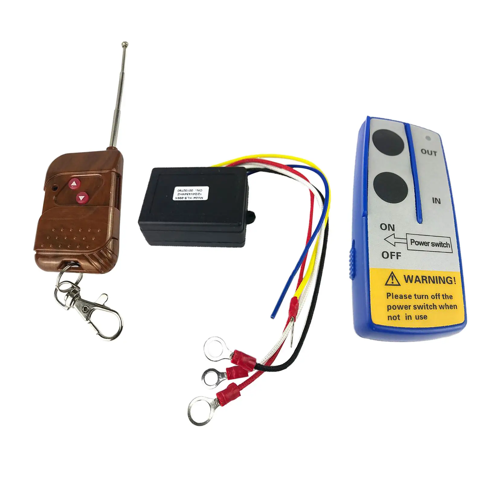 

12V 75FT Electric Winch Wireless Remote Control System Controller Switch For Truck ATV SUV