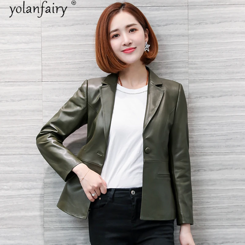 

Короткая куртка из натуральной кожи, Женское пальто из овчины, женские пальто на весну и осень, пальто и куртки 2020, Женская куртка Z91767 Pph1532