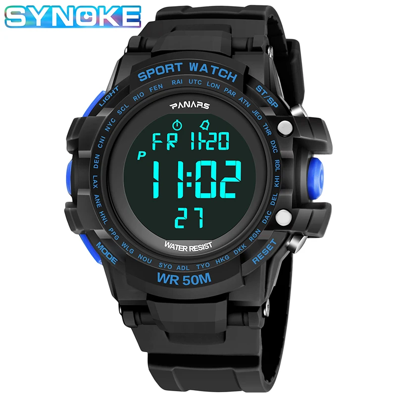 

Led Digital Watches Mens Luxury Brand Sport Watch For Men Waterproof Military Wristwatch Men Hours Clock Relogio Masculino