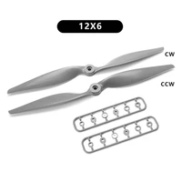 12inch 12x6 cw ccw propellerelectric nylon fiberglass direct drive propeller for rc airplane quadcopter multi rotor racing drone
