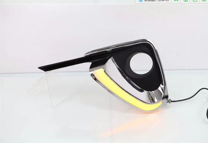 Для Тойота Королла 2015 2016 светодиодный дневные ходовые огни 12В светильник Дневной