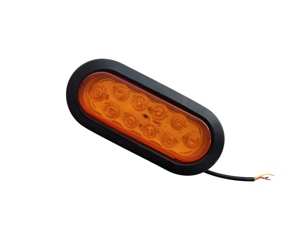 Задний фонарь для прицепа 2 шт. 6 дюймов 10 диодов 24 В 12 задний грузовика стоп-сигнал