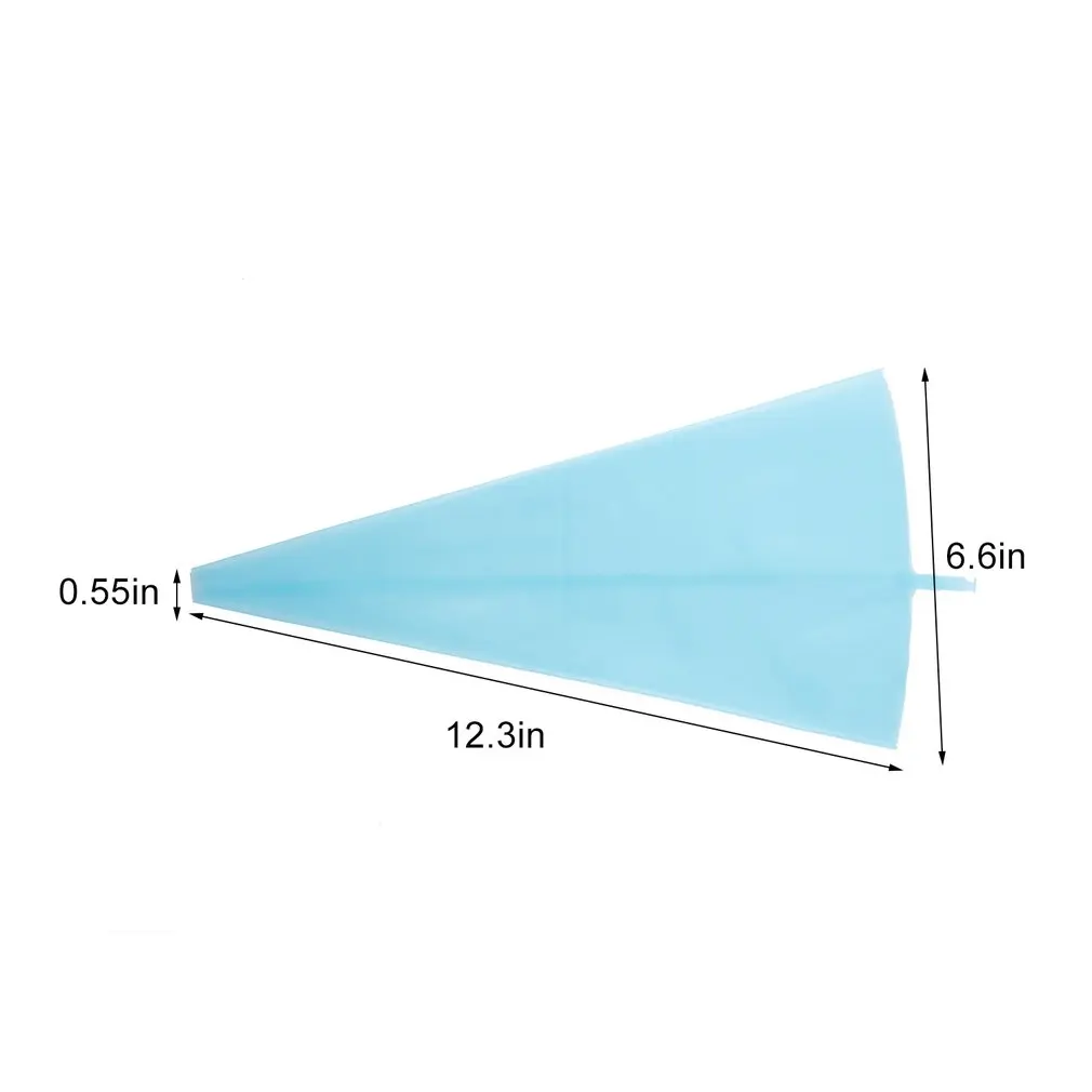 

30cm Silicone Reusable Icing Piping Cream Pastry Bag Cake Decorating Tools DIY Durable Home Kitchen Accessories Drop Shipping