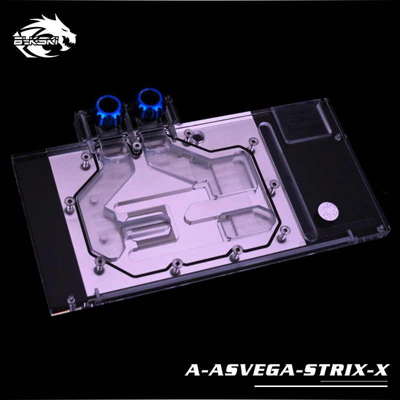 Блок питания Bykski с полным покрытием для GPU AURA синхронизация водой VGA ASUS ROG STRIX VEGA 64