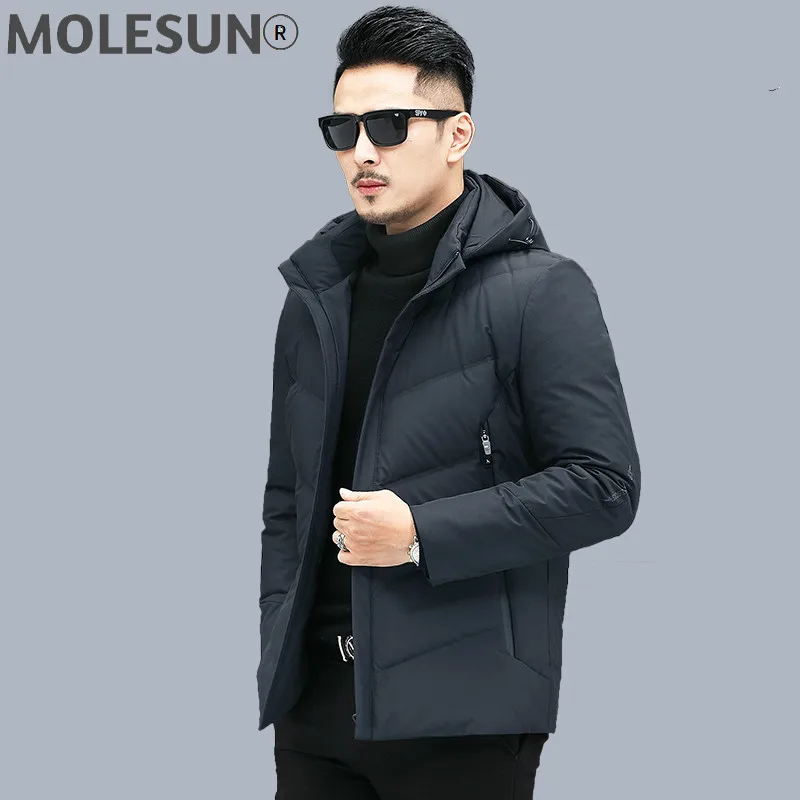 

AKOOSUN Winter Down Jacket Men 2021 Men Clothing Thick Clothes Hooded Men's Jackets Korean Coat Male Chaqueta Hombre LXR582