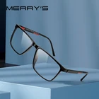 Мужские классические оправы для очков MERRYS, дизайнерские оправы для очков из TR90, оптические оправы для очков по рецепту, оптические оправы для очков S2915