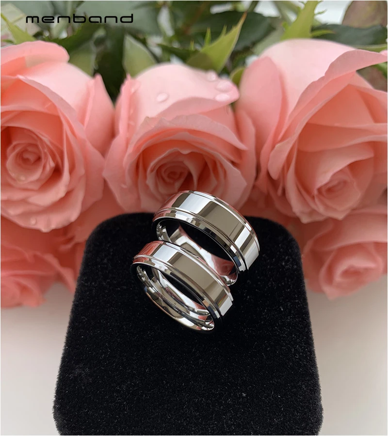 Обручальное кольцо Tungsten задействовано для мужчин женщин с отличным качеством