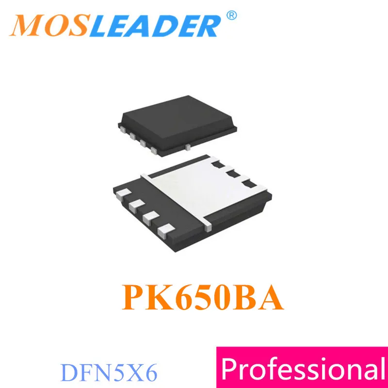 

Mosleader PK650BA DFN5X6 100PCS 500PCS 1000PCS N-Channel 30V 70A PK650 Chinese high quality Mosfets