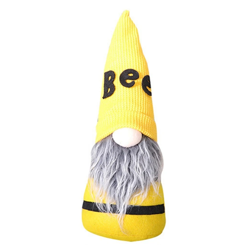 

Spring Easter Bumble Bee Gnome Heart Tomte Nisse Swedish Elf Home Farmhouse Kitchen Decor Shelf Tiered Tray Decorations
