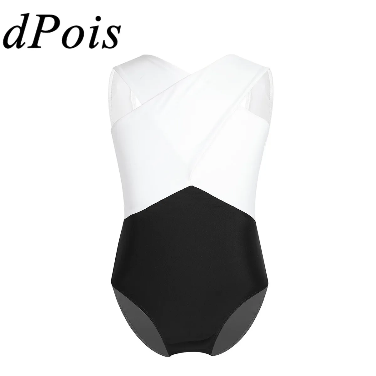 

DPOIS Kids Girls Ballet Dance Leotard Bodysuit Child Swimsuit For Gymnastic Ballerina Stage Exercise Competition Dancing Costume