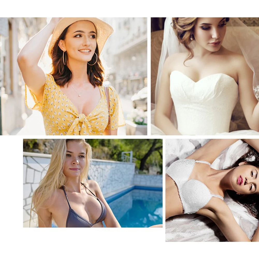 

1 Pair Silicone Triangle Bikini Swimsuit Bra Inserts Breast Enhancer Removeable Invisable Push-up Lift Bra Pads Ladies Lingerie