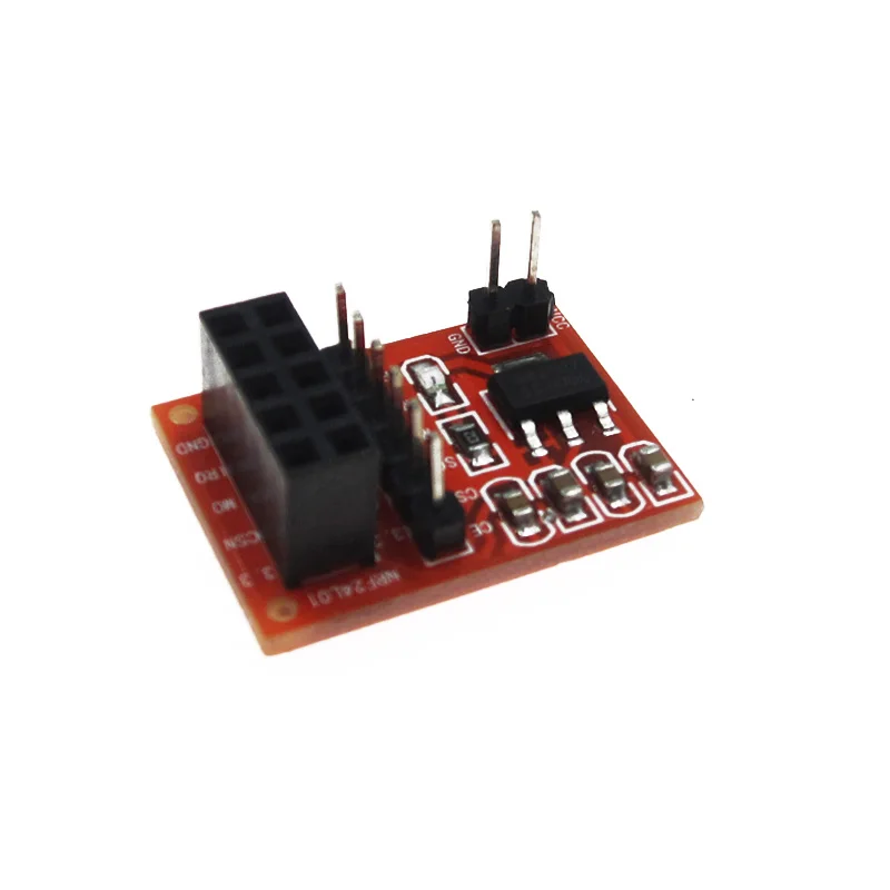 NRF24L01 + 2 4 ГГц РЧ беспроводной приемопередатчик 8/10Pin гнездо адаптера плата|Модули