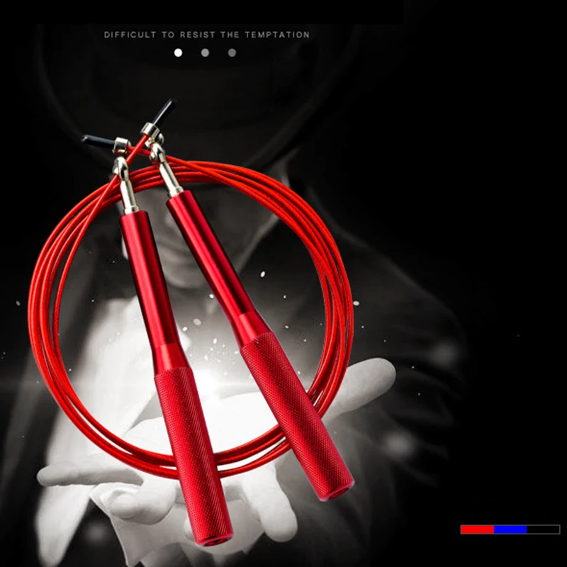 Скакалка сверхскоростная скакалка стальная проволока скакалки для бокса