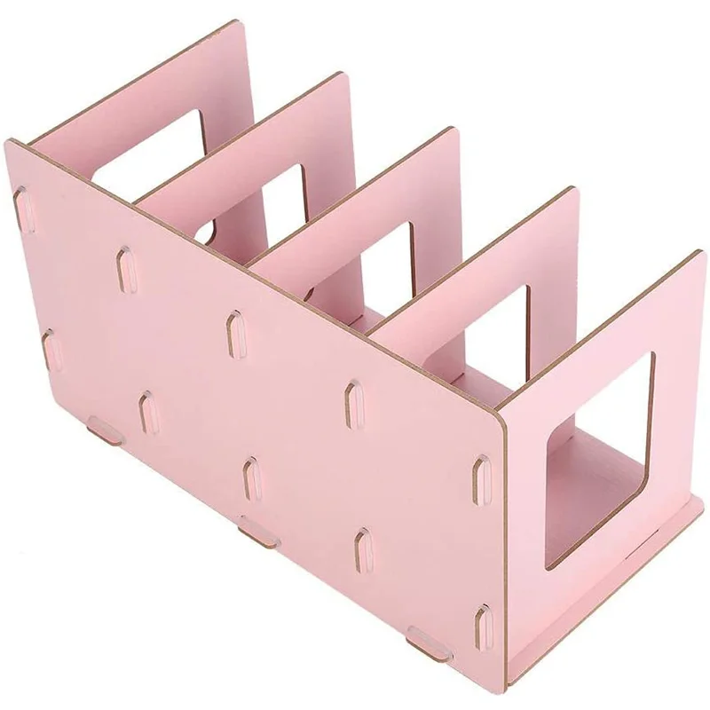 Книжная стойка деревянная настольная книжная полка для самостоятельной сборки